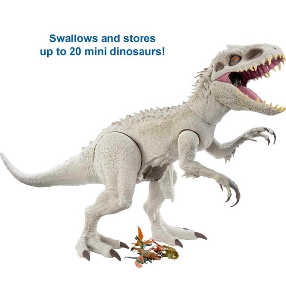 Jurassic World Toys Camp Cretaceous Super Colossal Indominus Rex Dinosaur Toy - Picture 3 of 3